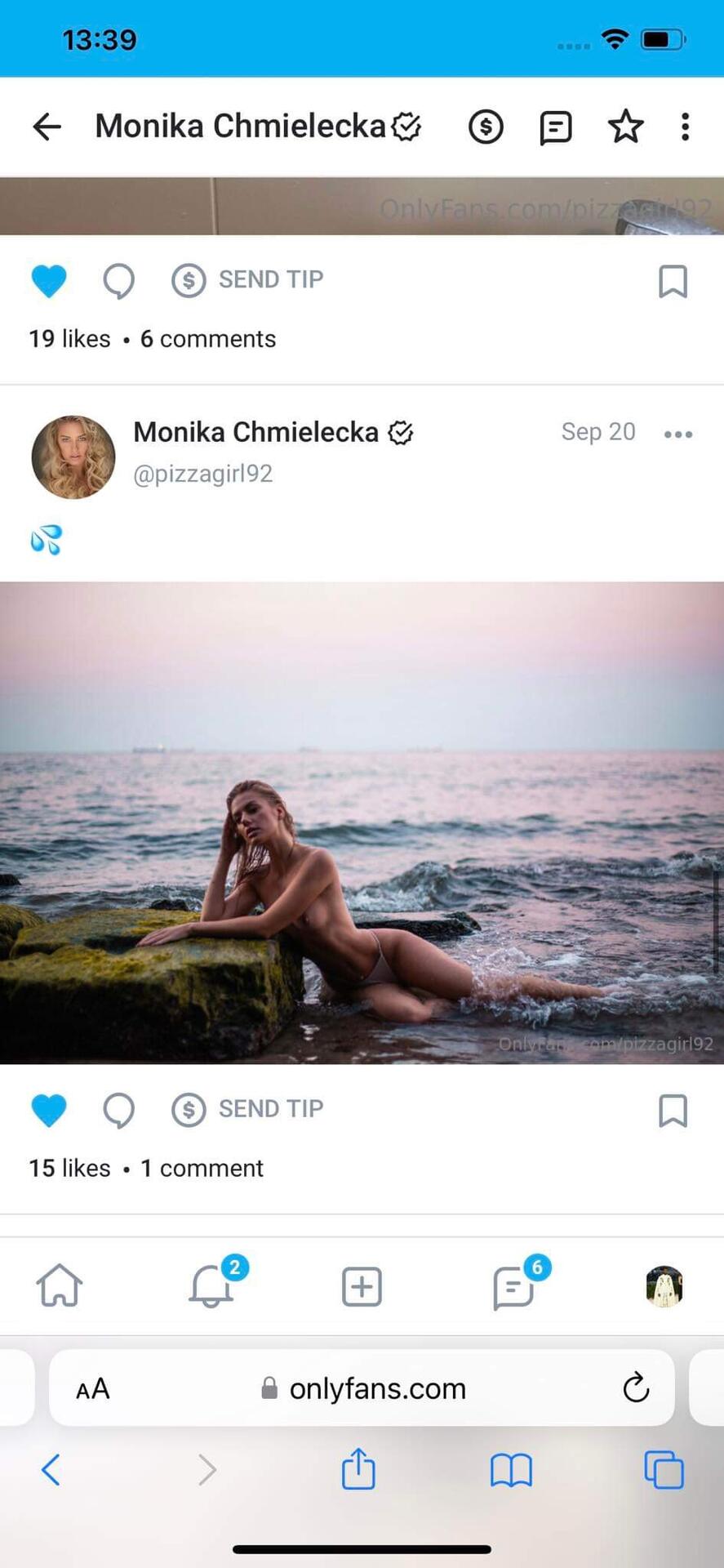 Monika Chmielecka / pizzagirl92 Nude OnlyFans Leaks 3